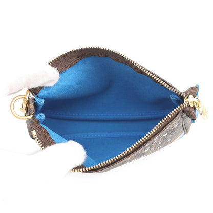 LOUIS VUITTON Mini Pochette Accessoires BlueM68489 Monogram Vivienne