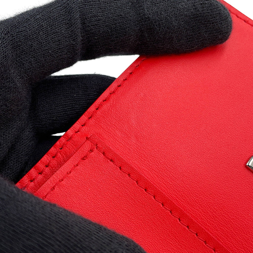 LOUIS VUITTON LVxYK Portefeuille Capucine Compact Maxi Yayoi Kusama Collaboration RougeM82113 Taurillon Leather