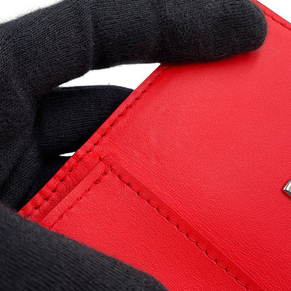 LOUIS VUITTON LVxYK Portefeuille Capucine Compact Maxi Yayoi Kusama Collaboration RougeM82113 Taurillon Leather