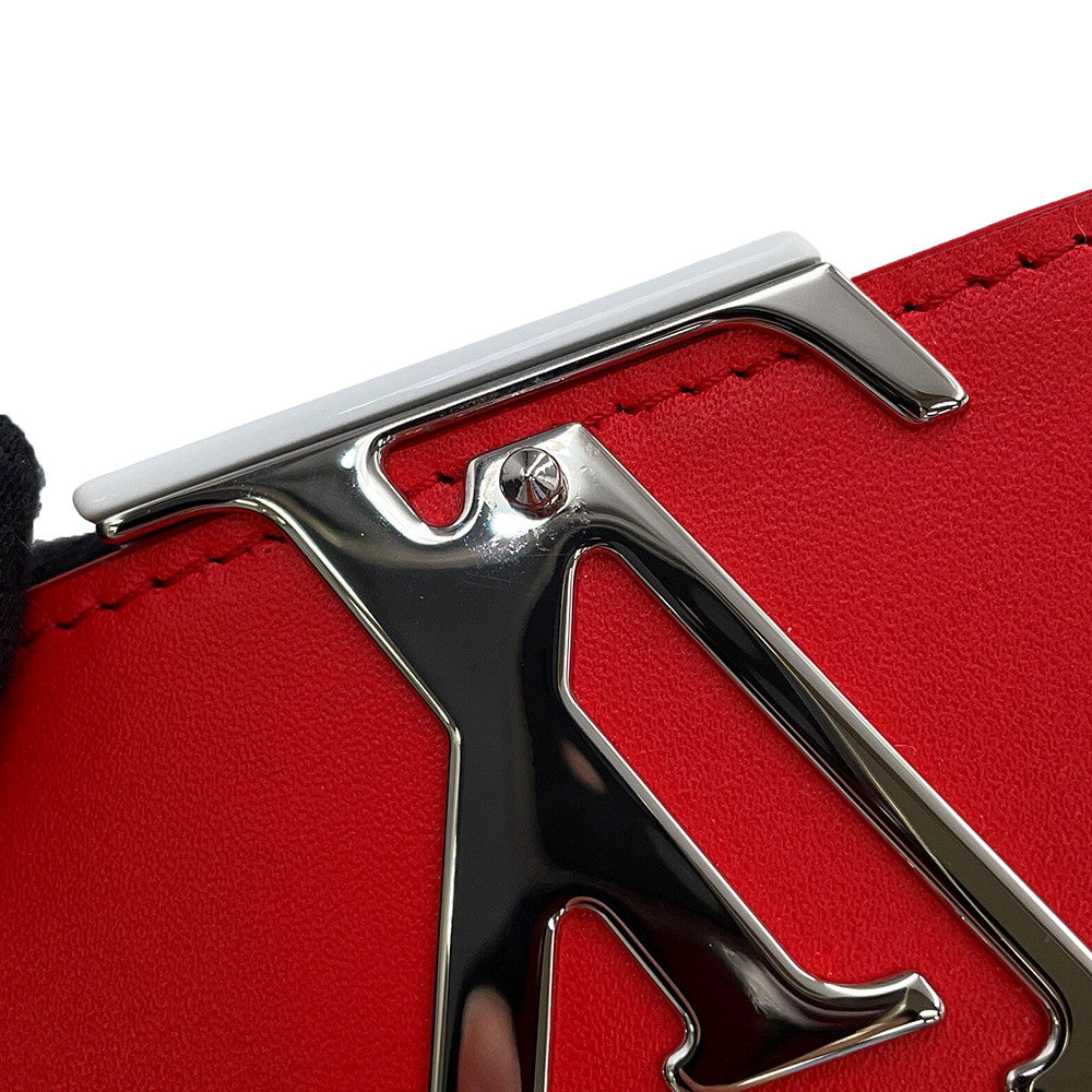 LOUIS VUITTON LVxYK Portefeuille Capucine Compact Maxi Yayoi Kusama Collaboration RougeM82113 Taurillon Leather
