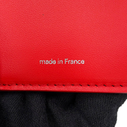 LOUIS VUITTON LVxYK Portefeuille Capucine Compact Maxi Yayoi Kusama Collaboration RougeM82113 Taurillon Leather