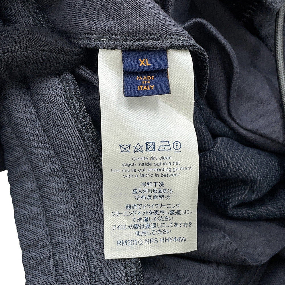 LOUIS VUITTON Virgil Abloh Monogram Jersey Track Pants Size XL GrayHHY44W Polyester66% Nylon18% Cotton16%