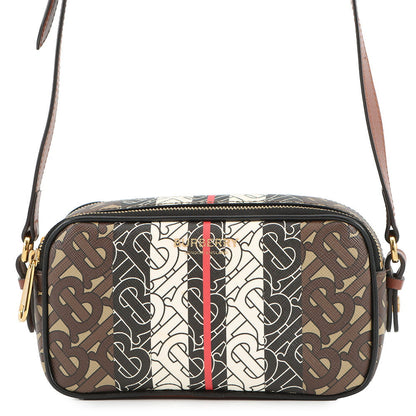 BURBERRY TBMonogram Shoulder Bag Brown/Black/White8032774 PVC Leather