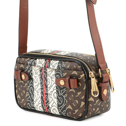 BURBERRY TBMonogram Shoulder Bag Brown/Black/White8032774 PVC Leather