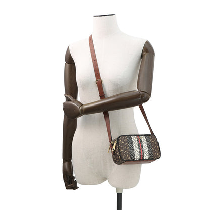 BURBERRY TBMonogram Shoulder Bag Brown/Black/White8032774 PVC Leather