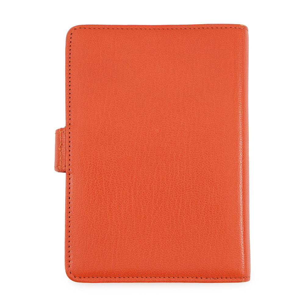 CHANEL Notebook cover Orange Leather