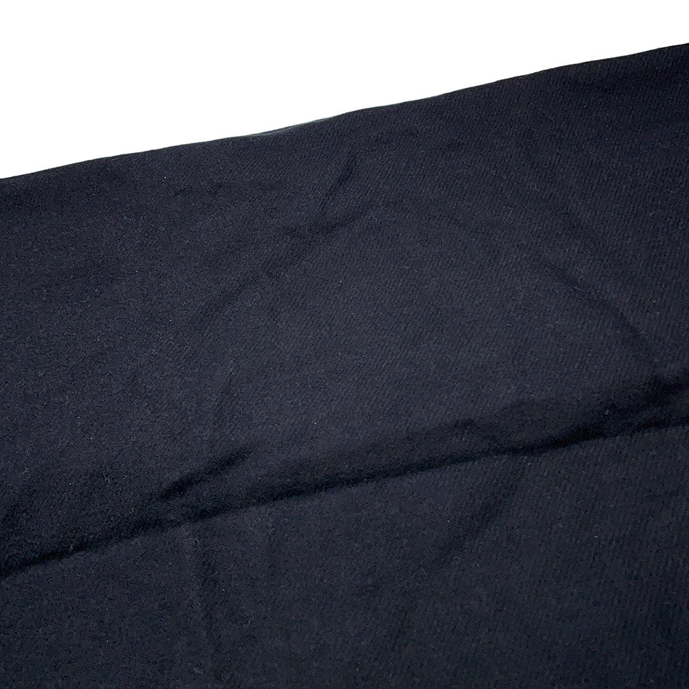 CHANEL Faux Pearl CC Logo Scarf Black Cashmere82% Silk18% Faux Pearl