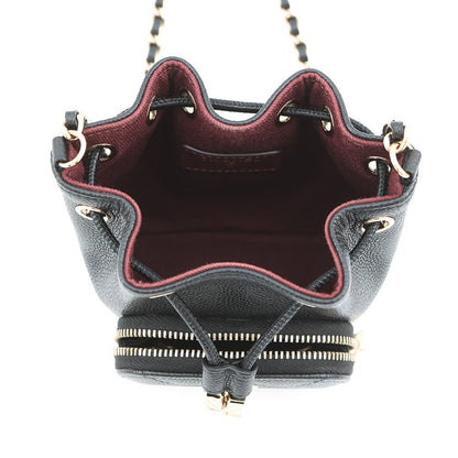 CHANEL Matelasse bucket bag BlackAS2353 Caviar Leather
