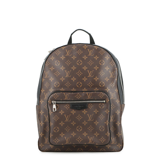 LOUIS VUITTON Josh NV Brown/NoirM45349 Monogram Macassar Canvas