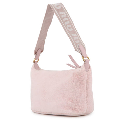 MIUMIU Terrycloth mini bag Pink5NE841 Pile Leather