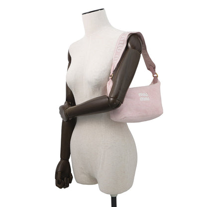 MIUMIU Terrycloth mini bag Pink5NE841 Pile Leather