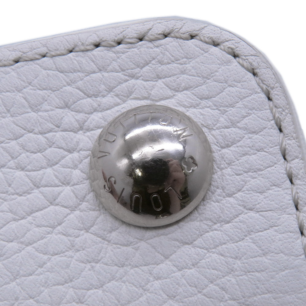 LOUIS VUITTON Capucines LVxYK White/MulticolorM21637 Taurillon Leather Painted Dot Size BB