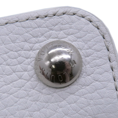 LOUIS VUITTON Capucines LVxYK White/MulticolorM21637 Taurillon Leather Painted Dot Size BB