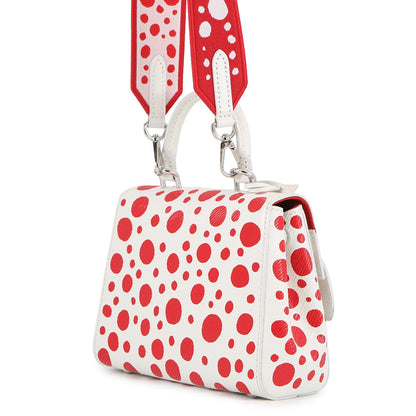 LOUIS VUITTON LVxYK Cluny Blanc/RougeM21722 Epi Leather Infinity Dots Size MINI