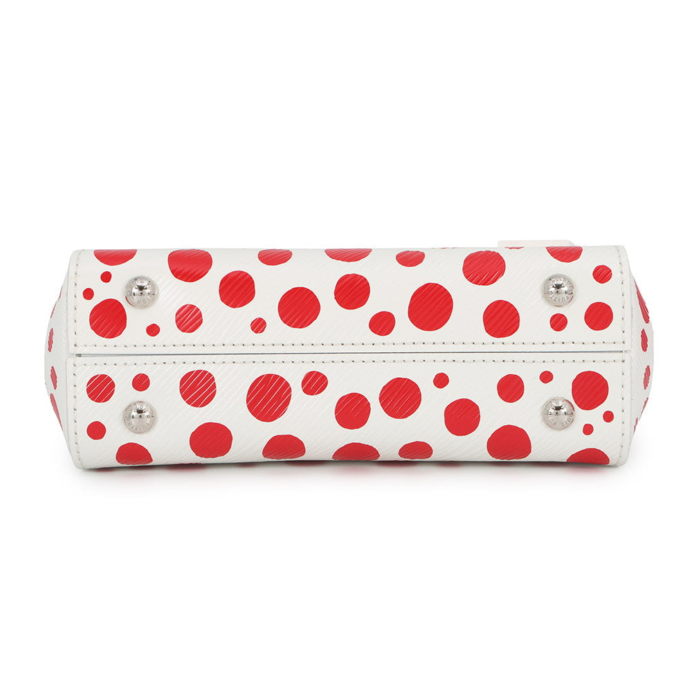 LOUIS VUITTON LVxYK Cluny Blanc/RougeM21722 Epi Leather Infinity Dots Size MINI