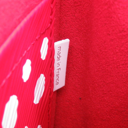 LOUIS VUITTON LVxYK Cluny Blanc/RougeM21722 Epi Leather Infinity Dots Size MINI