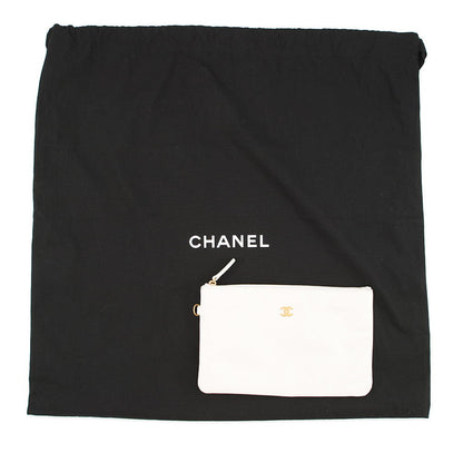CHANEL CHANEL22 WhiteAS3260 Calf Leather Size Small