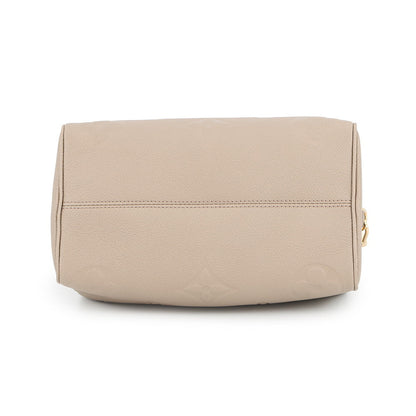 LOUIS VUITTON Speedy Bandouliere TourterelleM59273 Monogram Empreinte Leather Size 25