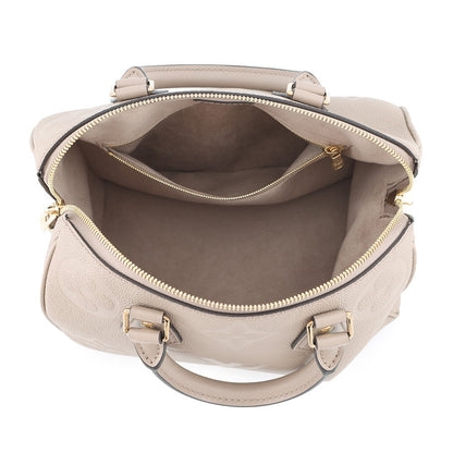 LOUIS VUITTON Speedy Bandouliere TourterelleM59273 Monogram Empreinte Leather Size 25