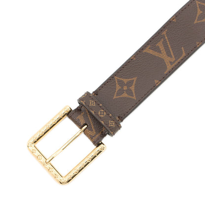 LOUIS VUITTON Belt・Daily Multi Pocket Size 80/32 BrownM0236W Monogram