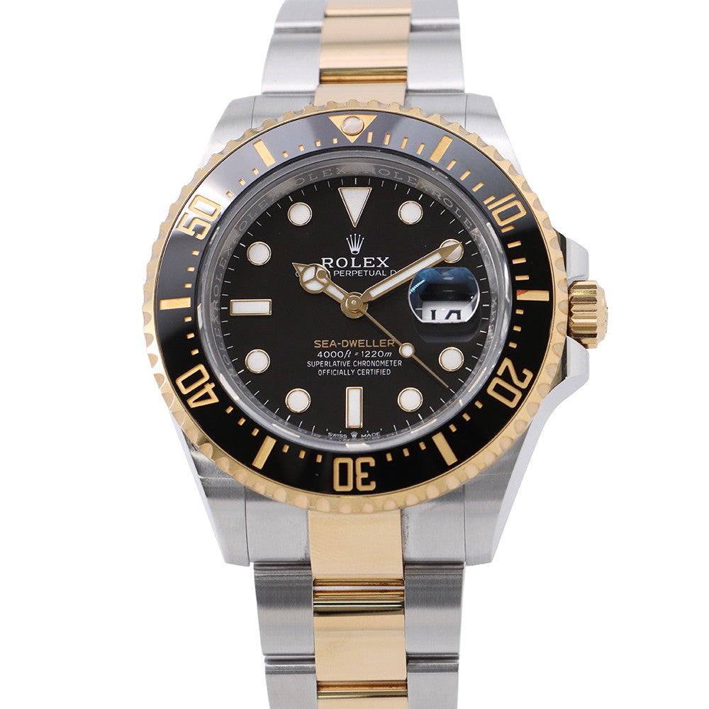 ROLEX Sea-Dweller W43mm Stainless Steel K18YG Black Dial126603