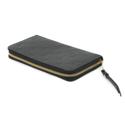LOUIS VUITTON Zippy Wallet NoirM61864 Monogram Empreinte Leather