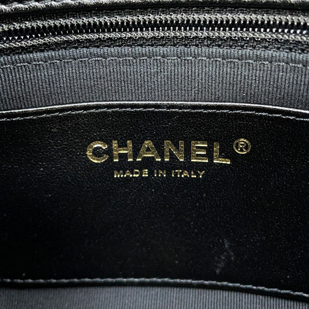 CHANEL Matelasse Small Flap Bag BlackAS3214 Lambskin