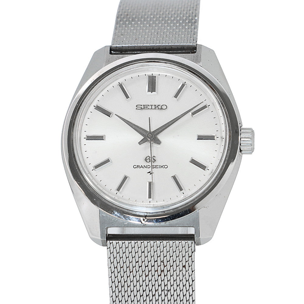 SEIKO Grand Seiko 44GS Diashock W38mm Stainless Steel Silver Dial4420-9000