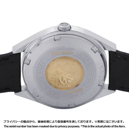 SEIKO Grand Seiko Hi-Beat W36mm Stainless Steel Leather Silver Dial5646-7030