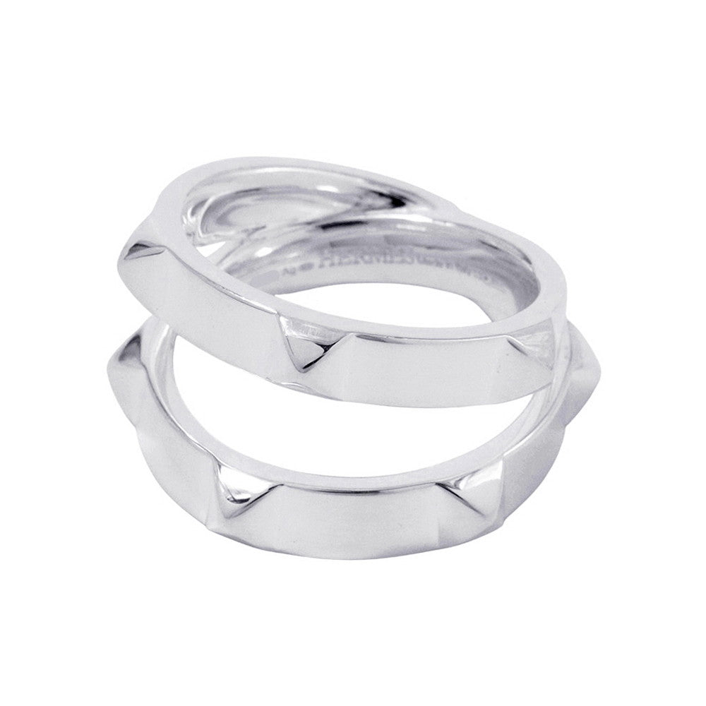 HERMES Crew Do H Ring Size 53/#13H125632B SV925
