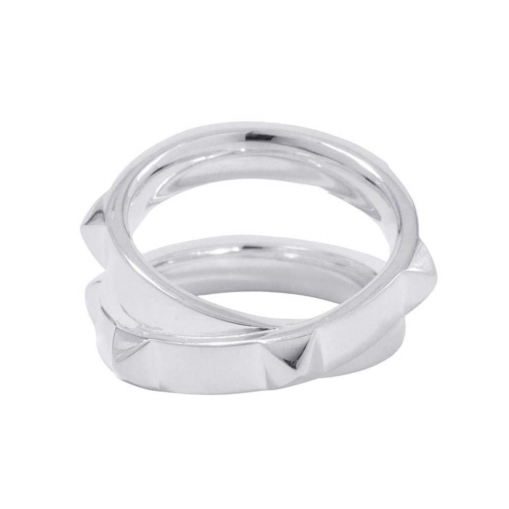 HERMES Crew Do H Ring Size 53/#13H125632B SV925