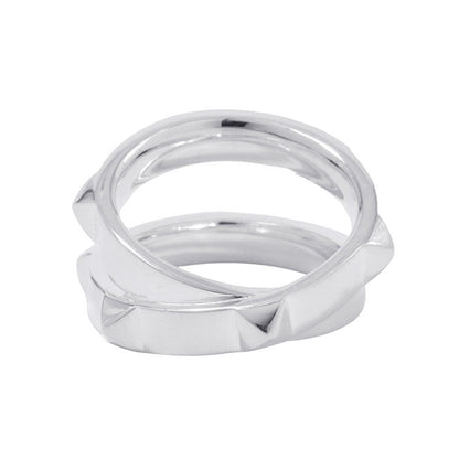 HERMES Crew Do H Ring Size 53/#13H125632B SV925