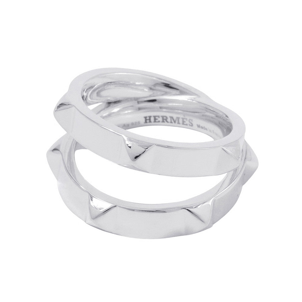 HERMES Crew Do H Ring Size 55/#15 SV925