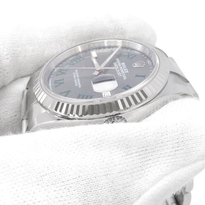 ROLEX Datejust 36 W36mm Stainless Steel K18WG Silver Dial126234