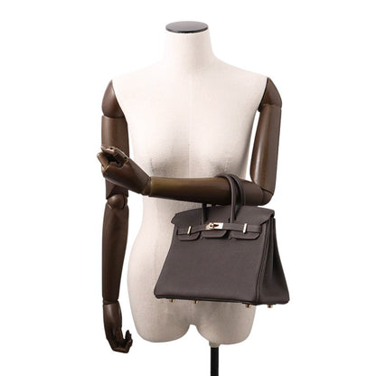 HERMES Birkin Be Blanc Togo Leather Size 25