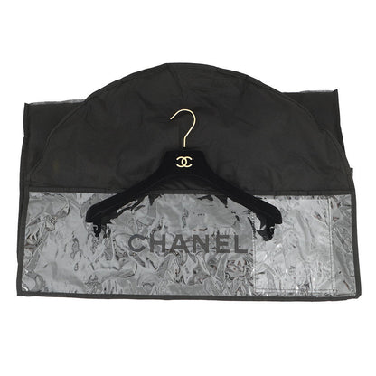 CHANEL Tweed 2-Pocket Collarless Jacket Short Size 38 Ivory/Black/GrayP62411V47773 Wool 38% Acryl23% Polyester18% Linen12% Polyamide7% Alpaca2%