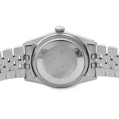 ROLEX Datejust W36mm Stainless Steel K18WG Black Dial16014