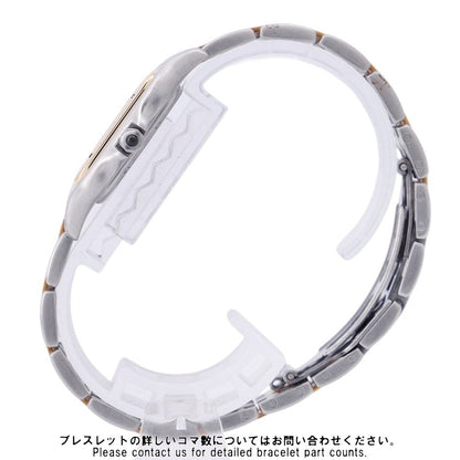 CARTIER PANTHEREMM 2 Row W26.5mm × H26.8mm Stainless Steel K18YG Ivory DialW25028B6