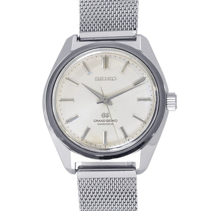 SEIKO Grand Seiko 44GS Dia Shock W38mm Stainless Steel Silver Dial4420-9000