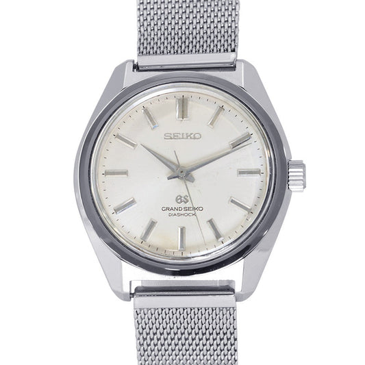 SEIKO Grand Seiko 44GS Dia Shock W38mm Stainless Steel Silver Dial4420-9000