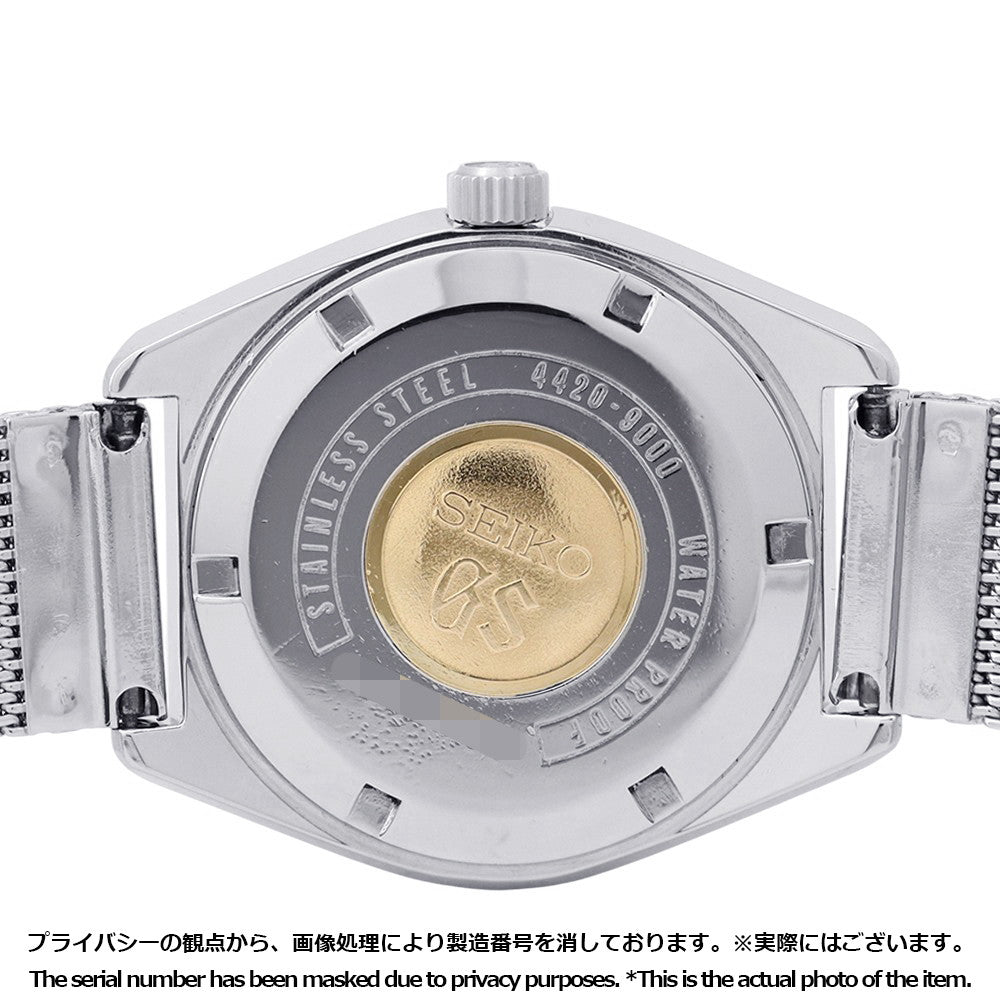 SEIKO Grand Seiko 44GS Dia Shock W38mm Stainless Steel Silver Dial4420-9000