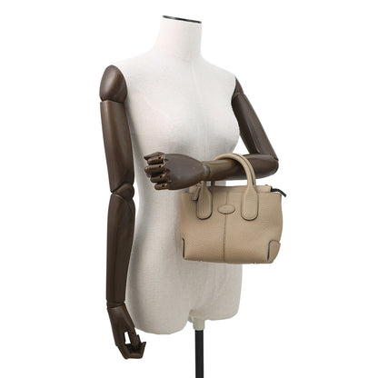TOD’S Di 2way Shoulder Bag BeigeXBWDBSA0100WSS Leather Size Mini
