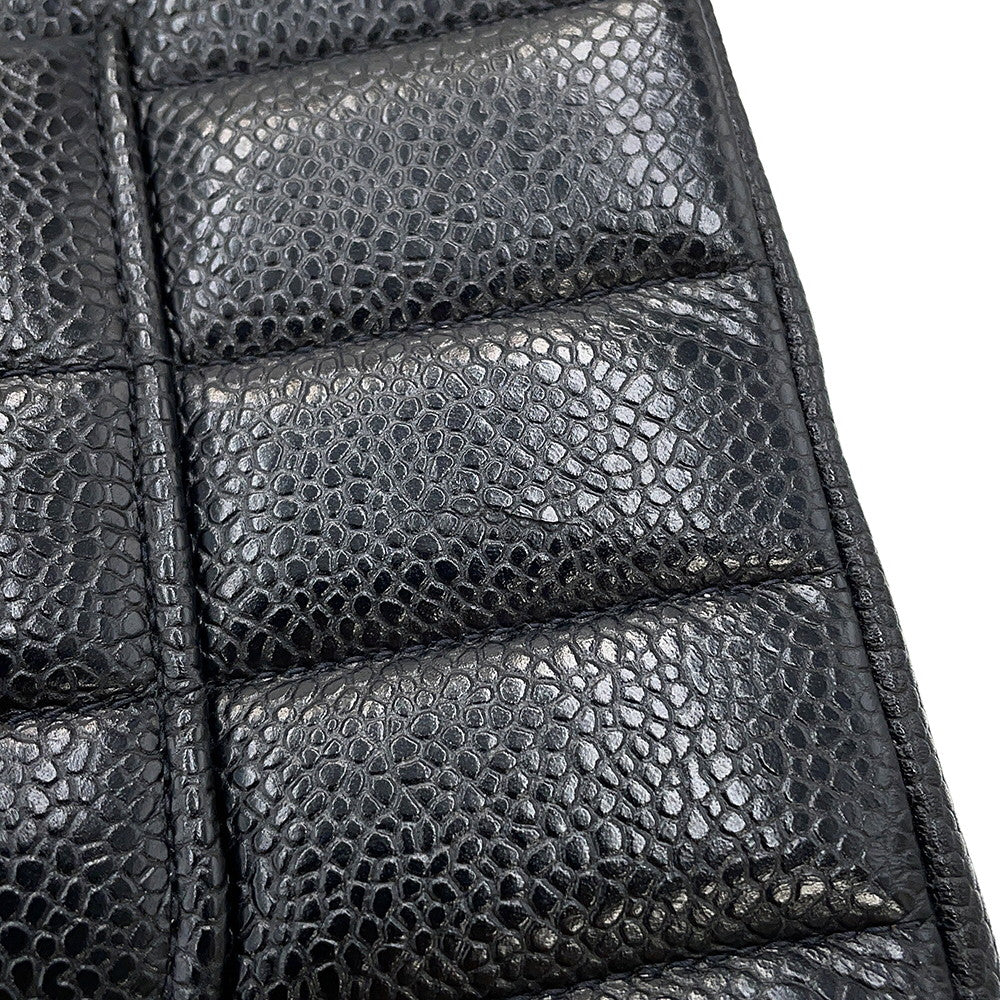 CHANEL Mademoiselle ChainShoulder Bag BlackA05296 Caviar Leather
