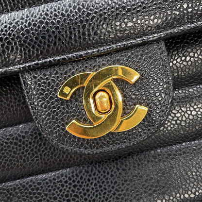 CHANEL Mademoiselle ChainShoulder Bag BlackA05296 Caviar Leather