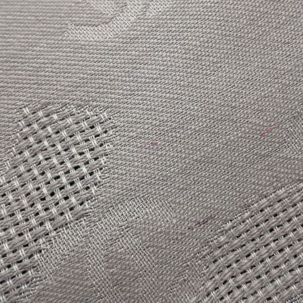 CHANEL CC Logo Stole Greige Silk100%