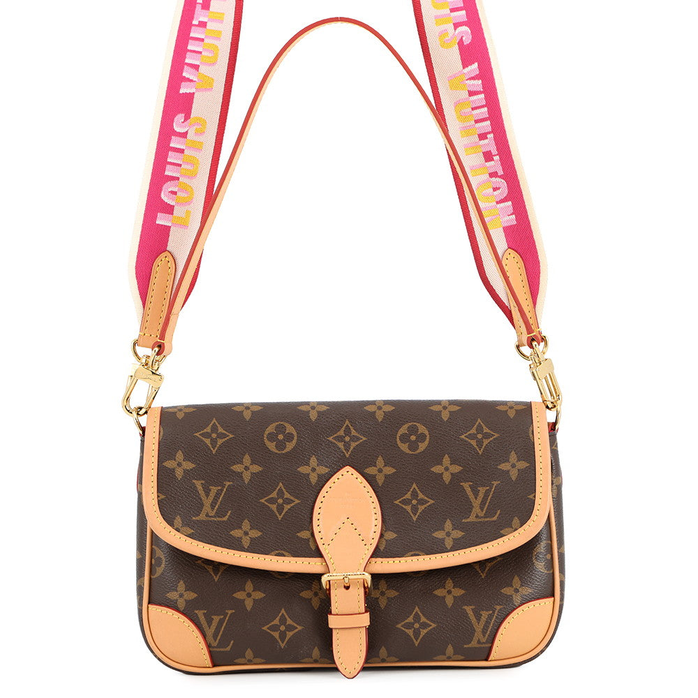 LOUIS VUITTON Dianu FuchsiaM46049 Monogram Size PM