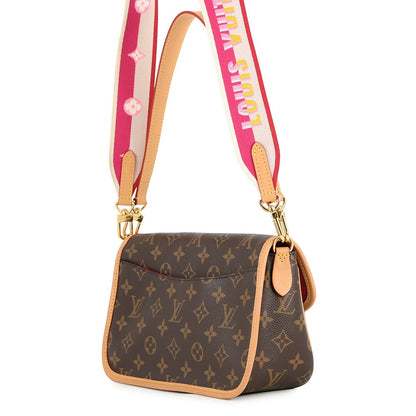 LOUIS VUITTON Dianu FuchsiaM46049 Monogram Size PM