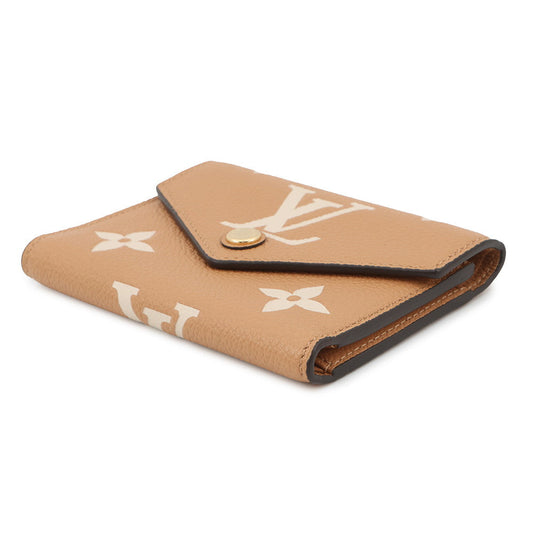 LOUIS VUITTON Portefeuille Victorine Arizona/BeigeM81459 Monogram Empreinte Leather