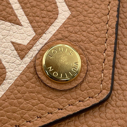 LOUIS VUITTON Portefeuille Victorine Arizona/BeigeM81459 Monogram Empreinte Leather
