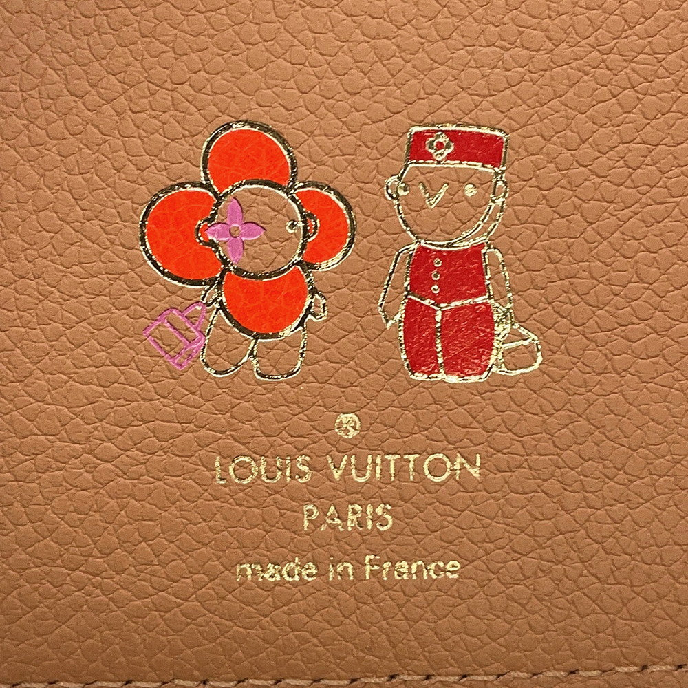 LOUIS VUITTON Portefeuille Victorine Arizona/BeigeM81459 Monogram Empreinte Leather